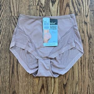 Brown nude highwaist shaper panty